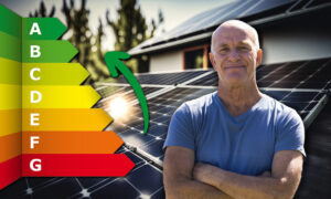 Un propriétaire satisfait des performances de son installation solaire photovoltaïque