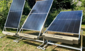 Gamme de panneaux solaires suspendus SKipp de la marque Sinnpower